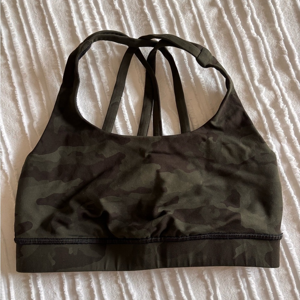 Lululemon Camo Sports Bra